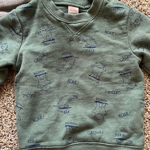 Toddler Boys Carters Sweatshirt Bundle, 18 mo - Picture 2 of 3